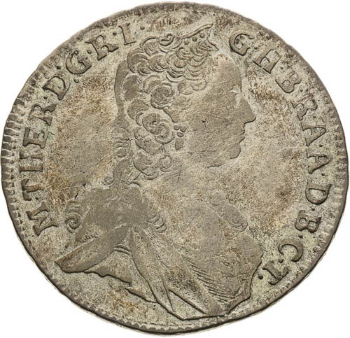 XVII Kreutzer 1758 - front