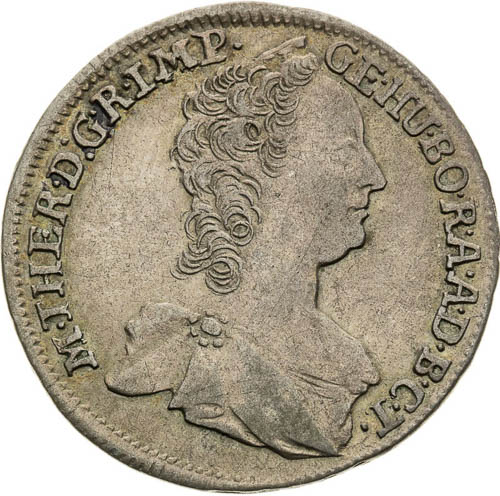 VII Kreutzer 1764 - front