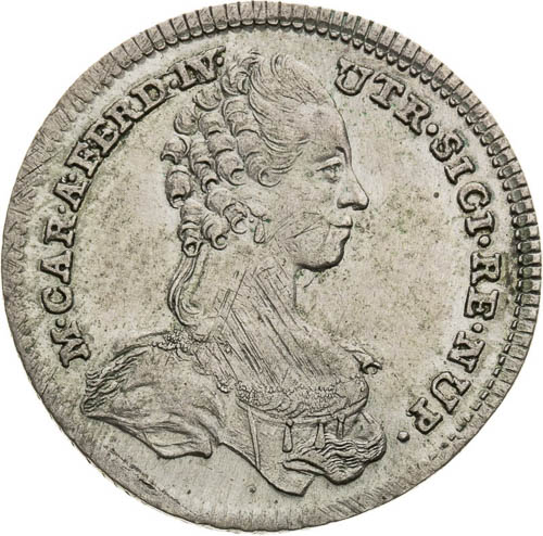 Silver Token 1768 - front