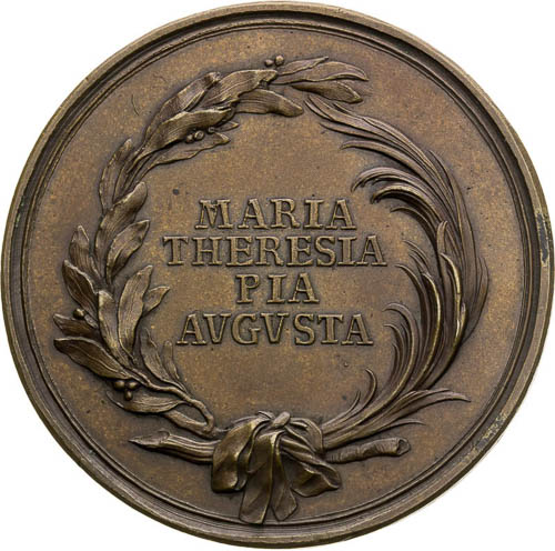 Bronze Medal 1765 - front