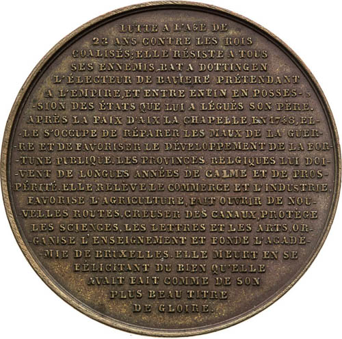 Medal (1815-1830) - back