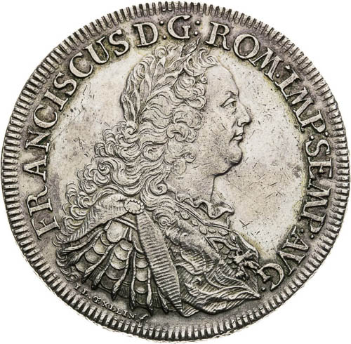 Thaler 1754 - front