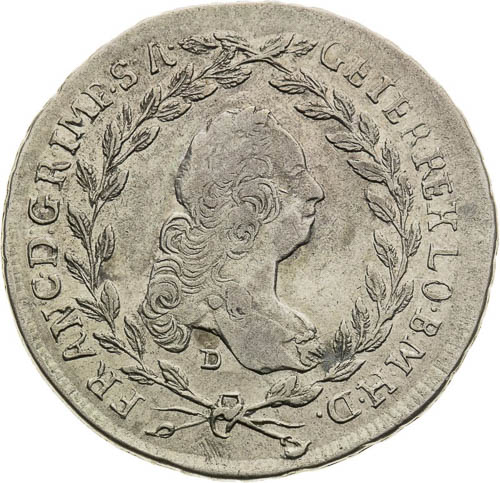 20 Kreutzer 1765 - front