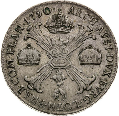 Thaler 1790  - back