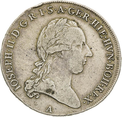 1/2 Thaler 1789 - front