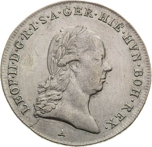 1/4 Thaler 1792 - front