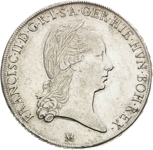 Thaler 1792 - front