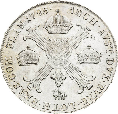 Thaler 1795 - back