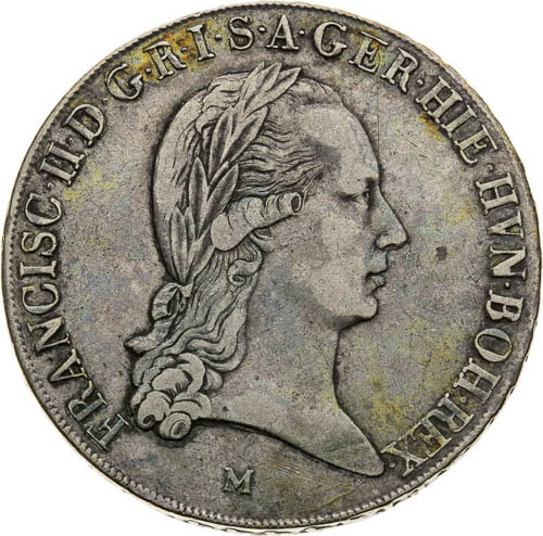 Thaler 1796 - front