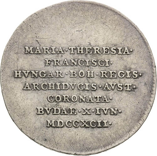 Silver Token 1792 - front
