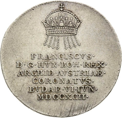 Silver Token 1792 - front
