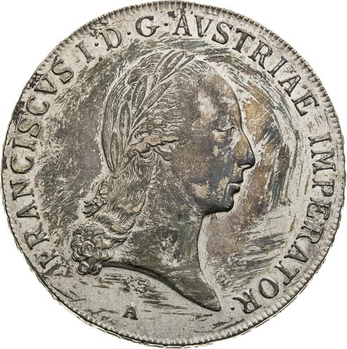 Thaler 1822 - front