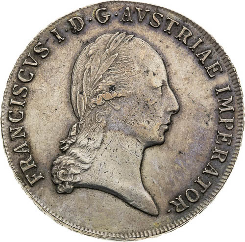 Thaler 1822 - front