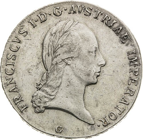 Thaler 1824  - front