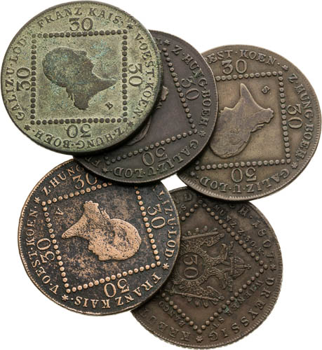 30 Kreutzer 1807 (5 pcs) - front