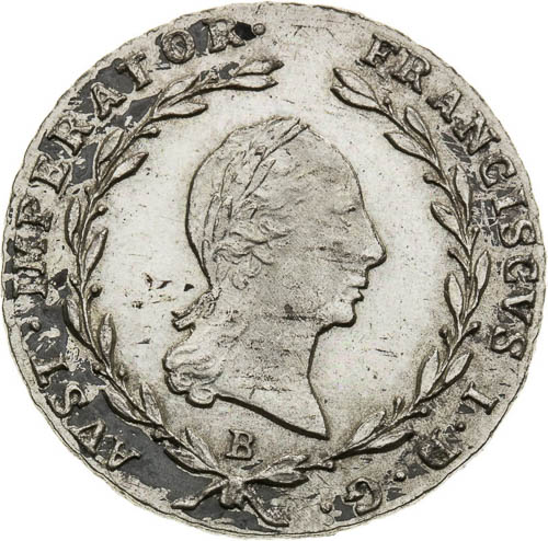 5 Kreutzer 1820 - front