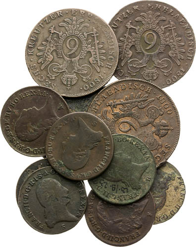 Coins (13 pcs) - front