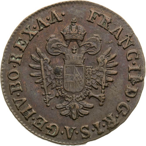 1/4 Kreutzer 1800 - front