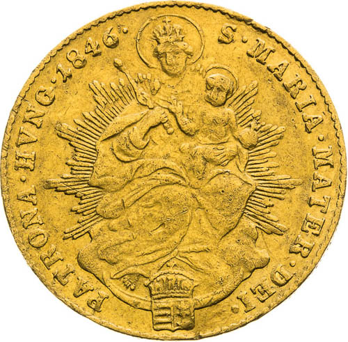 Ducat 1846 - back