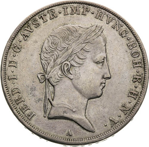 1/2 Thaler 1838 - front