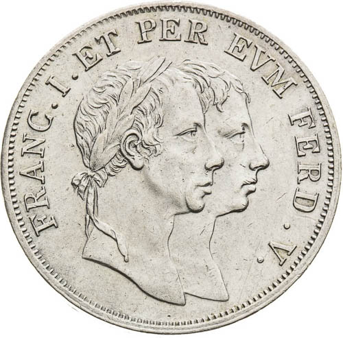 Silver Token 1830 - front