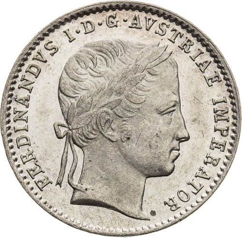 Silver Token 1836 - front