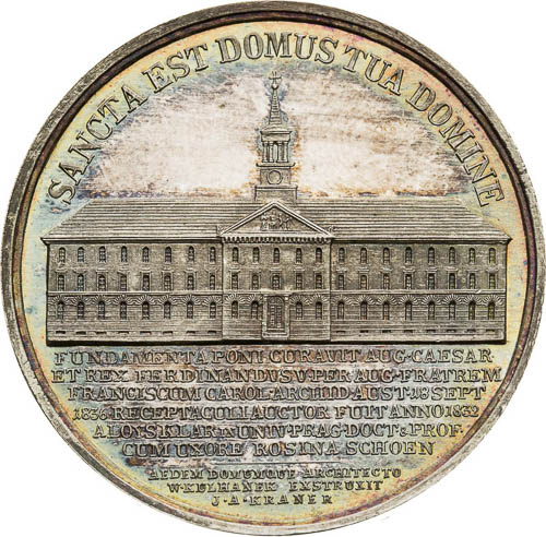 Silver Medal 1844 - front