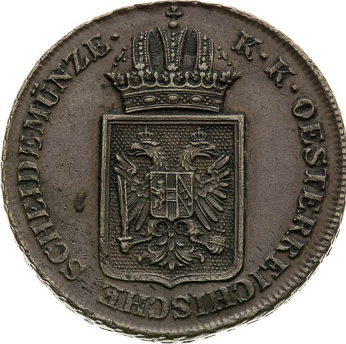 2 Kreutzer 1848 (screw) - front