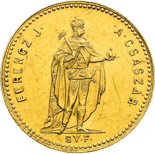 Ducat 1869 - front