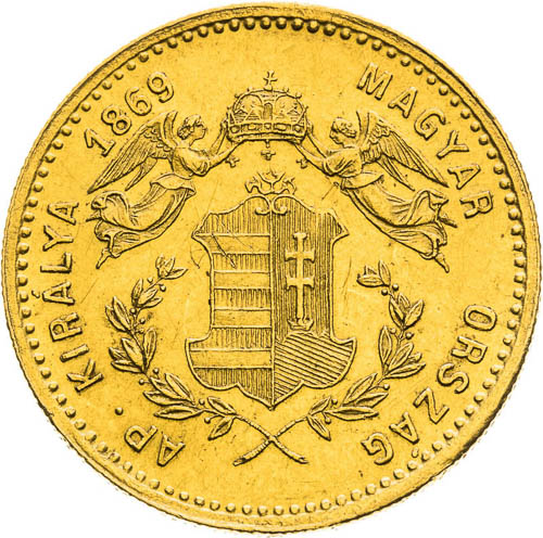Ducat 1869 - back