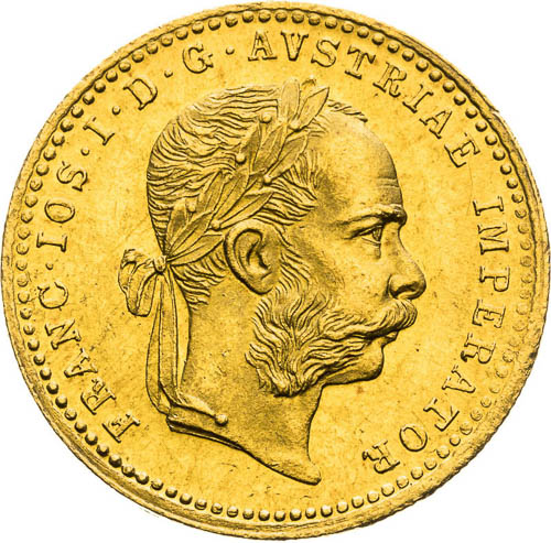 Ducat 1872 - front