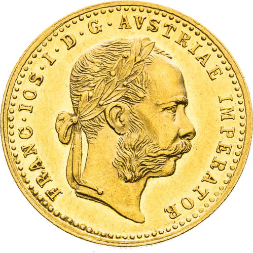 Ducat 1880 - front