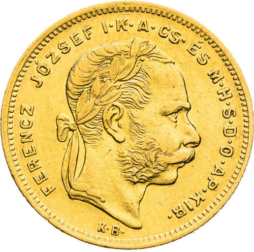 8 Zlatník 1873 - avers