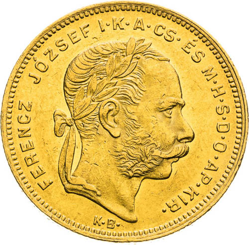8 Zlatník 1876 - avers