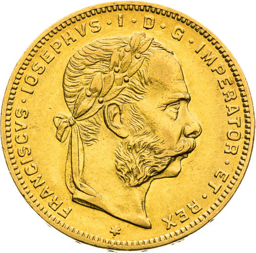 8 Florin 1877 - front