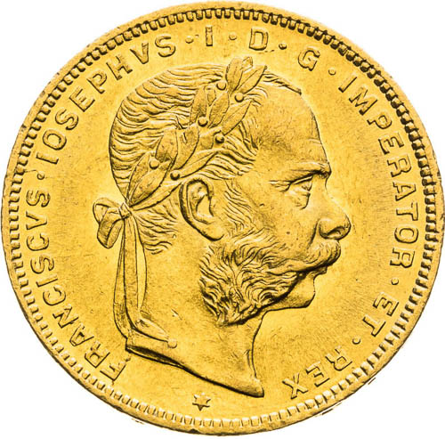 8 Florin 1878 - front