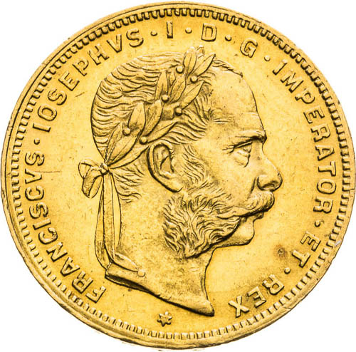 8 Florin 1887 - front