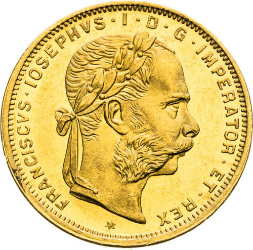 8 Florin 1888 - front