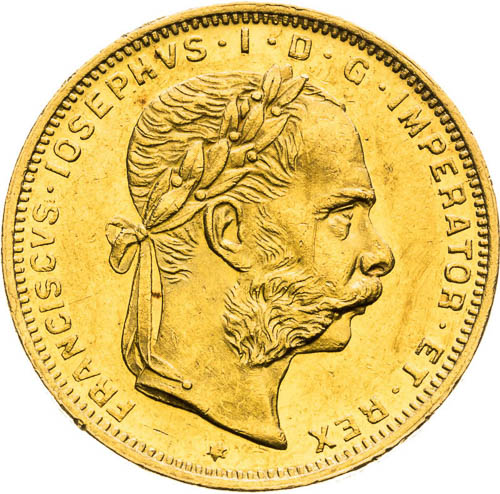 8 Florin 1889 - front