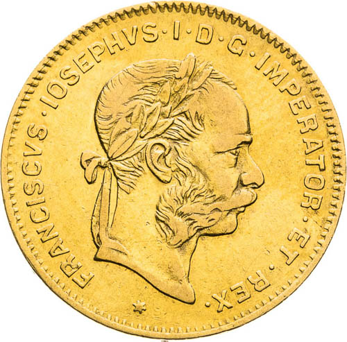 4 Zlatník 1884 - avers