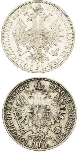 Gulden (4 pcs) - back