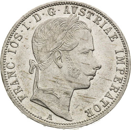 Gulden 1859 - front