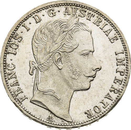Gulden 1860 - front