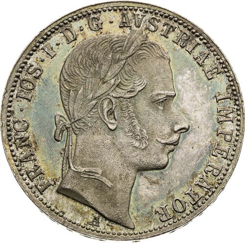 Gulden 1861 - front