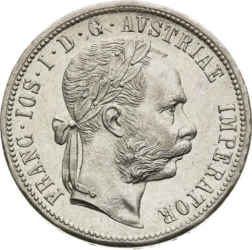 Gulden 1879 - front