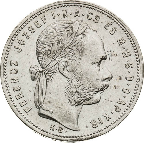 Gulden 1881 - front