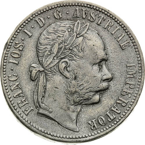 Gulden 1883 - front