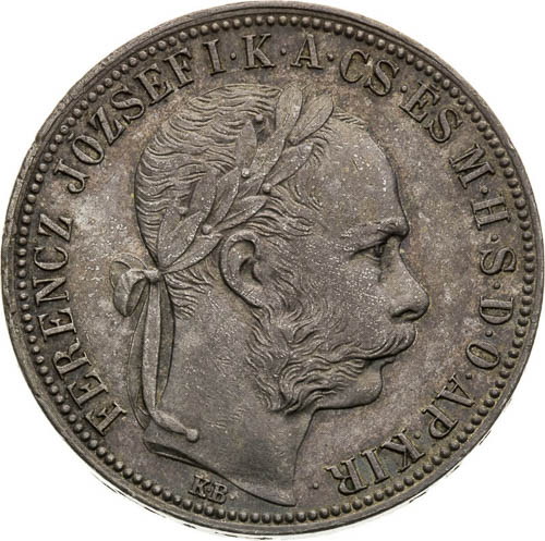 Gulden 1888 - front