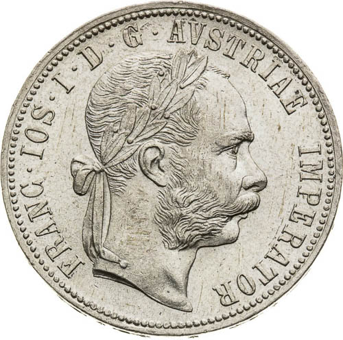 Gulden 1888 - front