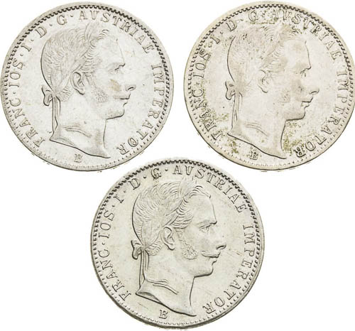 1/4 Gulden (3 pcs) - front